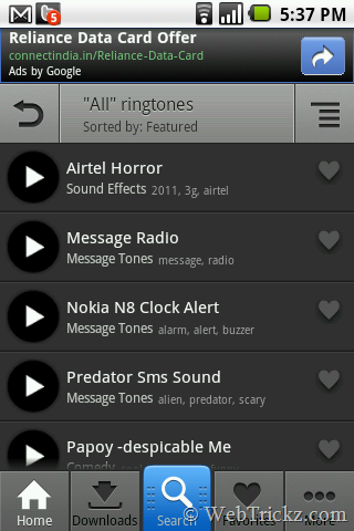 Zedge ringtones for android free download for pc