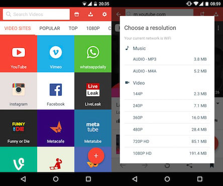 Youtube video download software for android phone